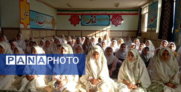 محفل انس با قرآن کریم در مدارس شهرستان هلیلان