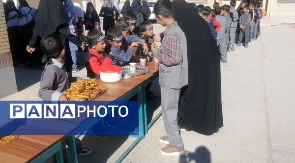 برپایی موکب دانش‌آموزی به‌مناسبت شهادت حضرت فاطمه(س)