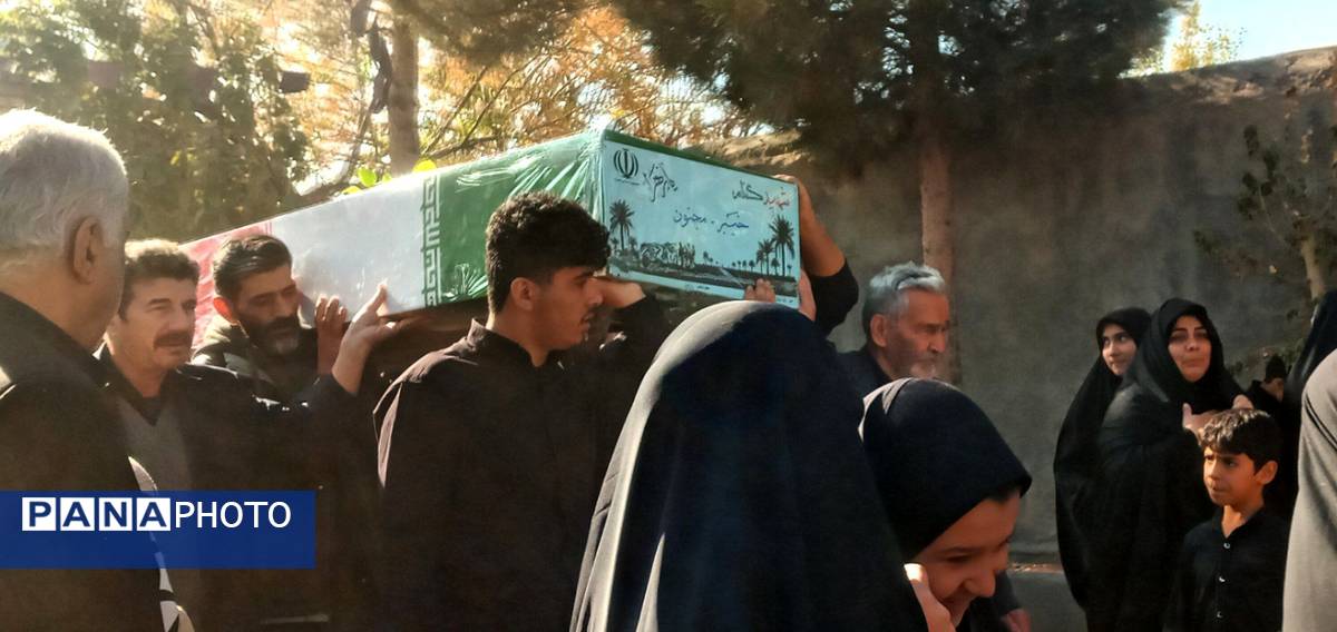 عزاداری فاطمی با حضور شهید گمنام در روستای ورجان قم