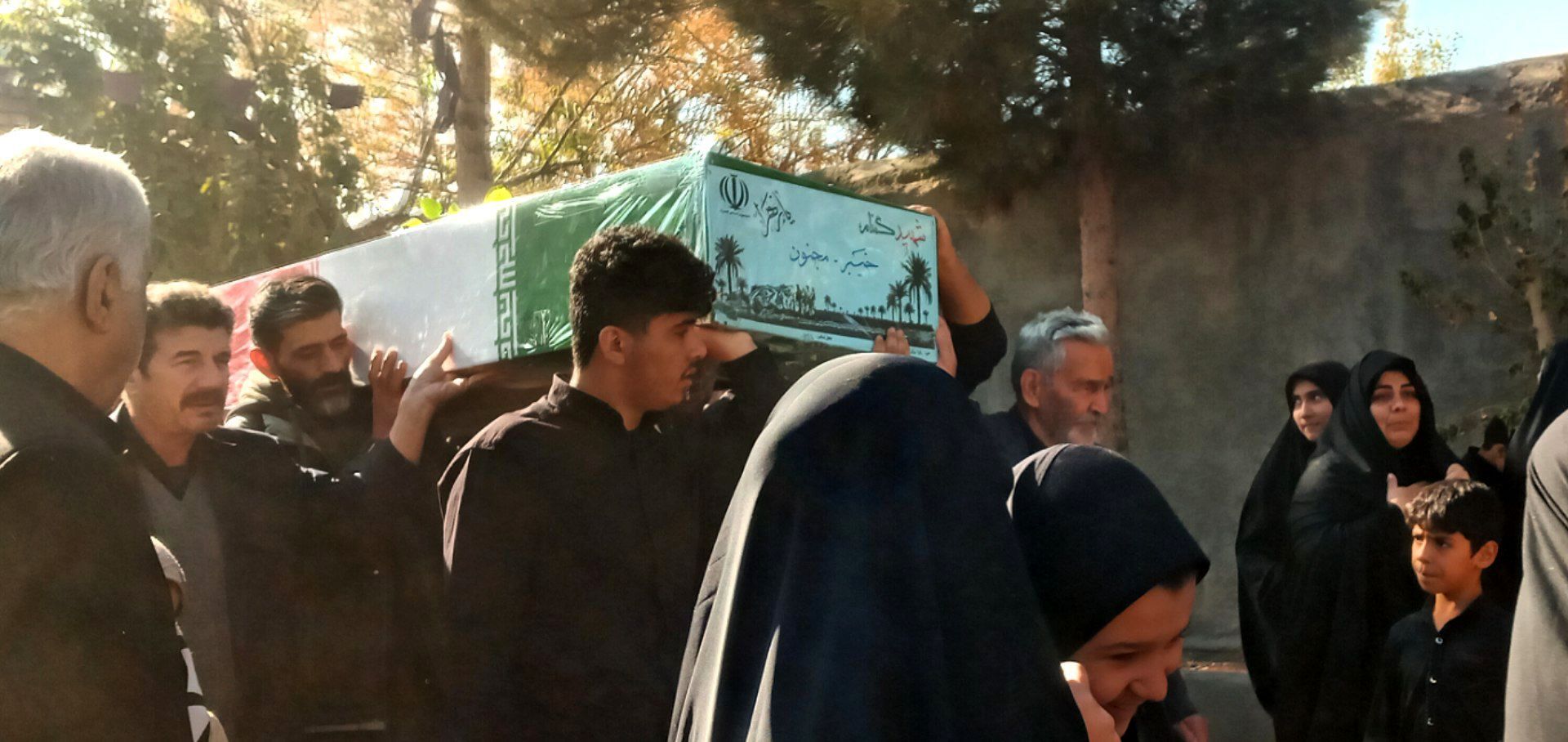 عزاداری فاطمی با حضور شهید گمنام در روستای ورجان قم