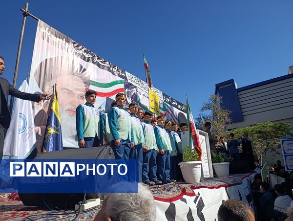 فریاد استقلال و آزادی در طنین ۱۳ آبان در تربت حیدریه