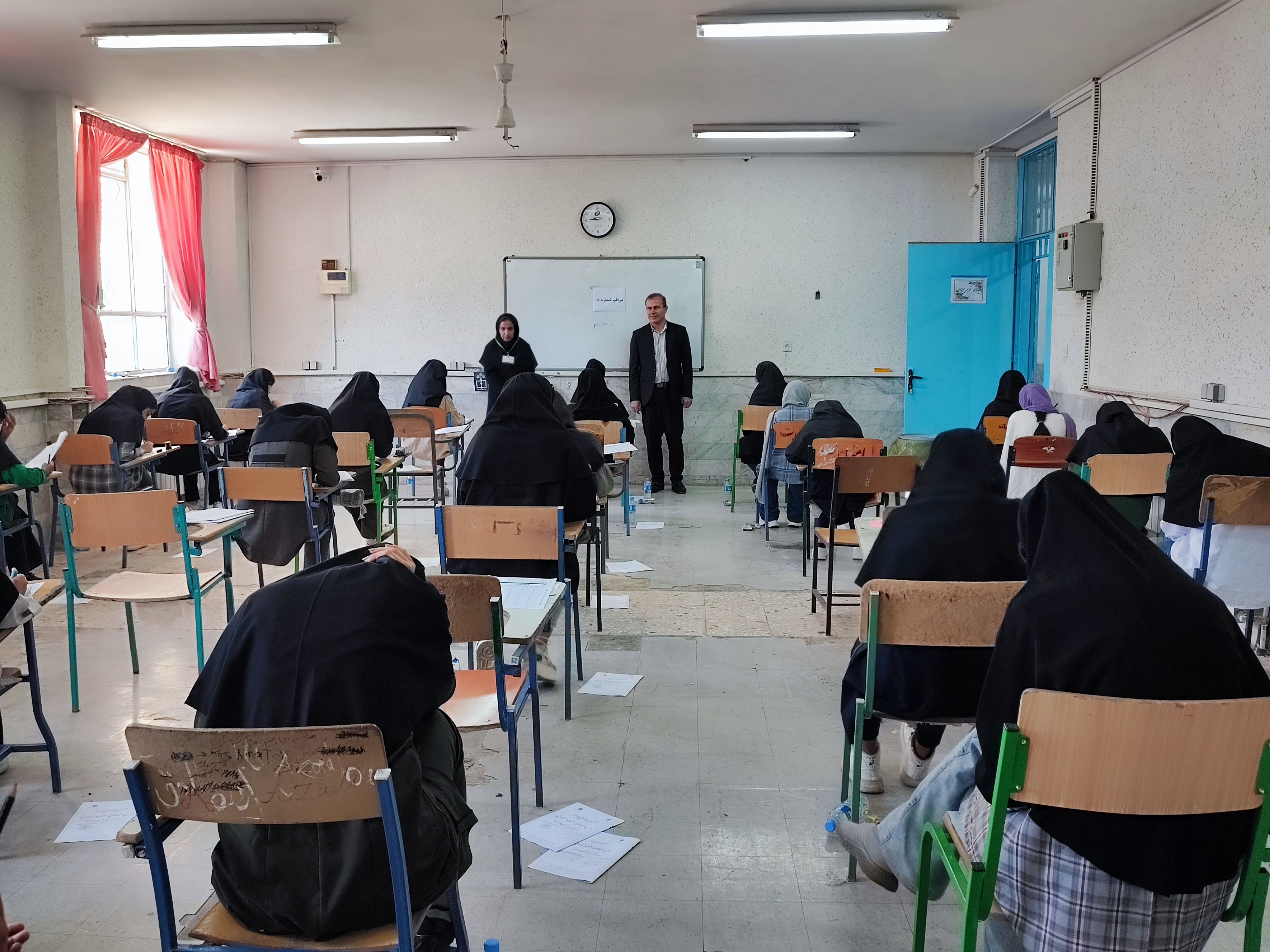 آزمون ورودی مدارس نمونه دولتی در شهرستان سملقان برگزار شد