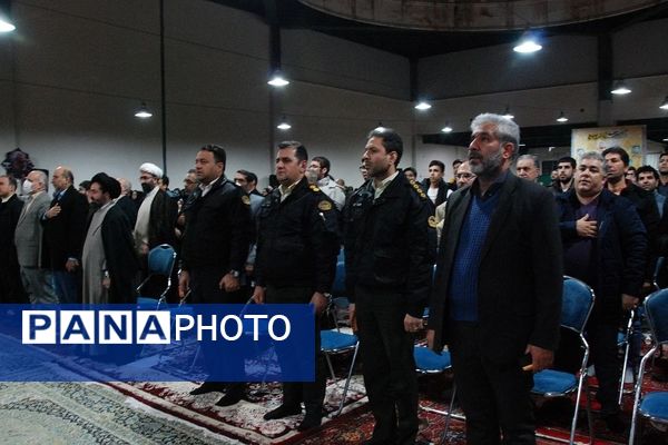 بزرگداشت پنجمین سالگرد شهادت شهید حاج قاسم سلیمانی در مصلی شهر قیامدشت ناحیه یک ری