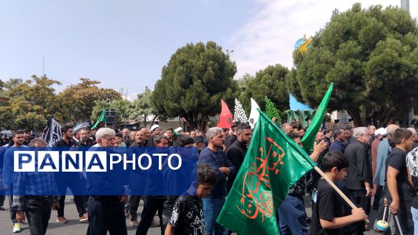 پیاده‌روی جاماندگان اربعین حسینی در اهر