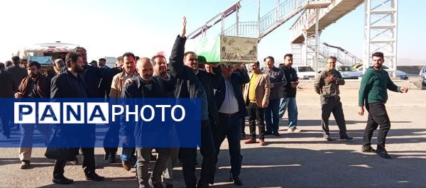 مراسم تشییع شهدای گمنام در دانشگاه آزاد تاکستان جلوه‌ای از همبستگی دانشگاهیان