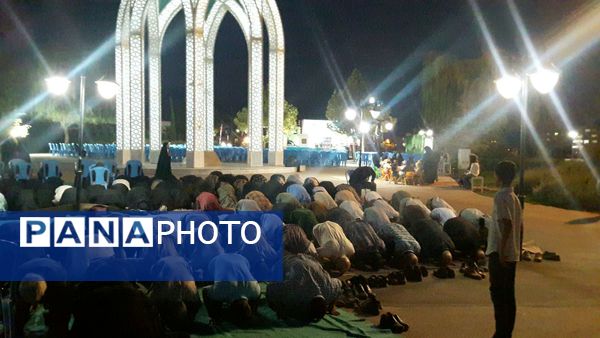 یادواره شهدا محله در پارک ارغوان  نیشابور