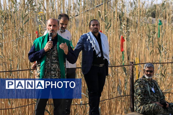 حال و هوای دختران هنرستانی قم در بازدید از یادمان‌های عملیاتی جنوب کشور