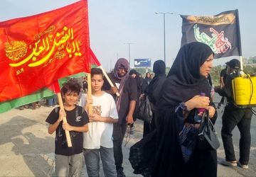 پیاده‌روی اربعین حسینی در شهرستان قشم