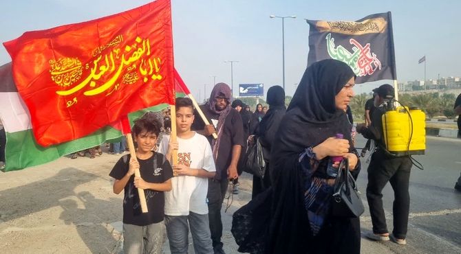 پیاده‌روی اربعین حسینی در شهرستان قشم