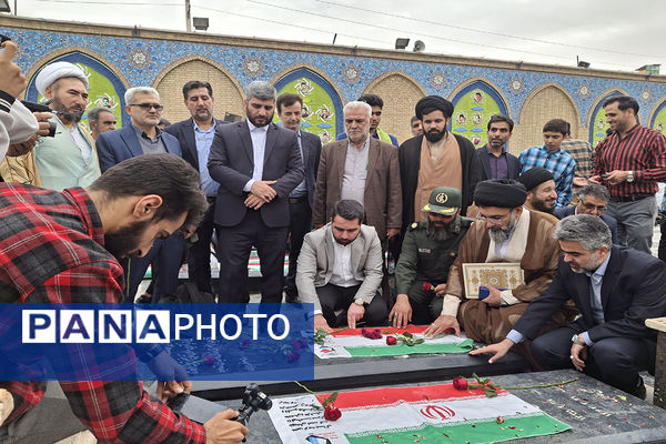 راهپیمایی استکبارستیزی شهرستان پیشوا در روز دانش‌آموز