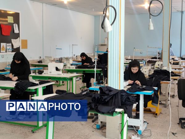 بازدید از کارگاه طراحی دوخت هنرستان ثمین