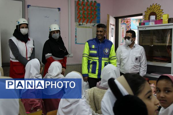 برگزاری مانور زلزله در سملقان