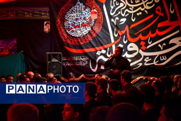مراسم سوگواری شهادت امام رضا (ع) در شهر رباط‌سنگ 