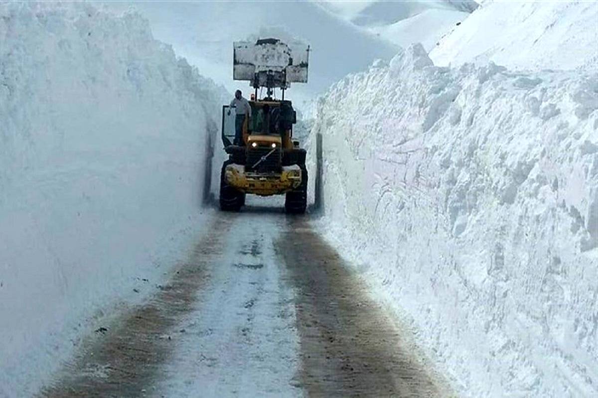 بارش برف و باران در استان‌های شمالی و غربی