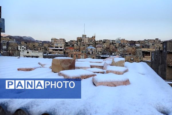 جلوه زمستانی طبیعت شهر بار نیشابور 