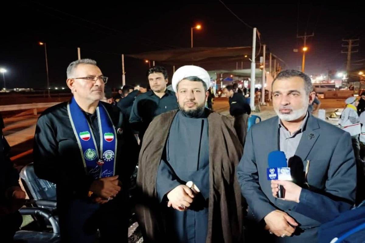 خدمت بیمنت دانشآموزان خوزستانی در مسیر اربعین قابل تحسین است
