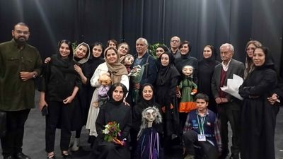 نمایش عروسکی «چهچه چلچله چهل گیس» در تماشاخانه استاد لایق روی صحنه رفت 