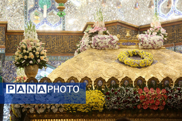 مراسم گل آرایی حرم حضرت معصومه(س) و جشن سالروز ورود ایشان به قم