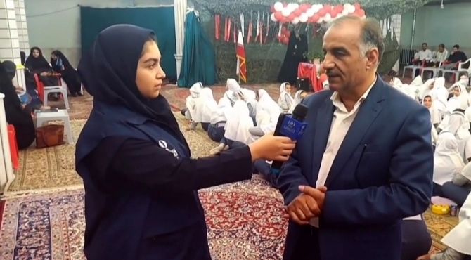 برگزاری مراسم سپاس مربی در دبستان علامه طباطبایی منطقه پیربکران 