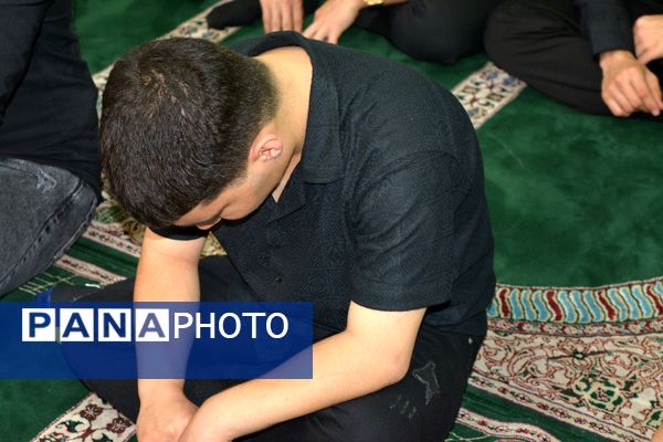 برگزاری مراسم سوگواره احلی من العسل در هنرستان مجتمع فنی تهران بهارستان ۲