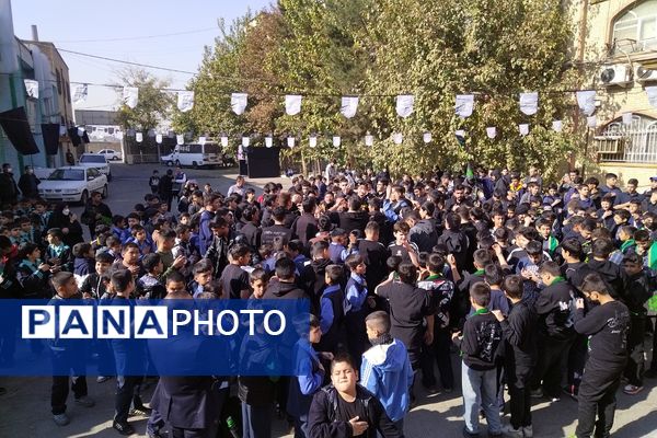 برپایی مراسم سوگواری بانوی دو عالم حضرت فاطمه (س)