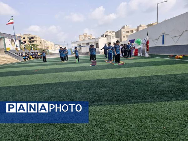 برگزاری المپیاد ورزشی درون مدرسه‌ای در قشم 