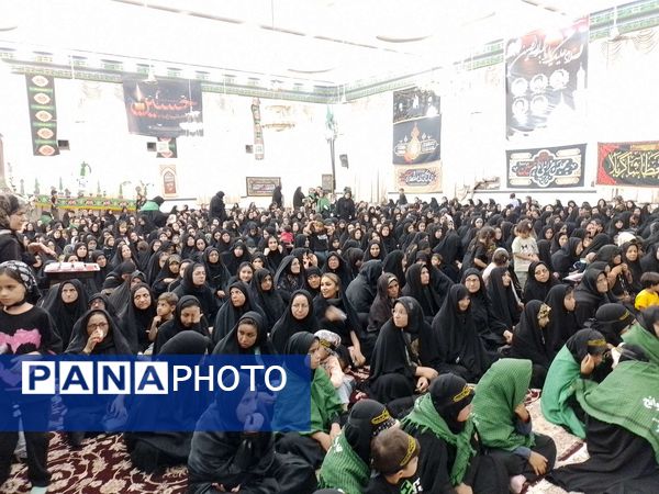 برگزاری مراسم شیرخوارگان حسینی در خلیل آباد