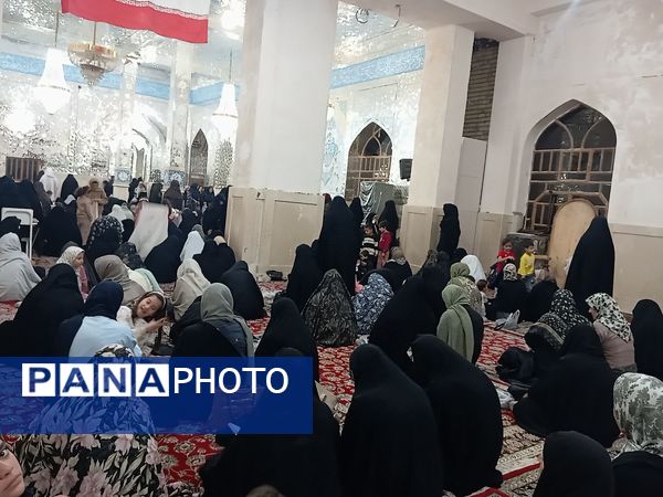 تلاوت دعای کمیل در شهرستان کاخک