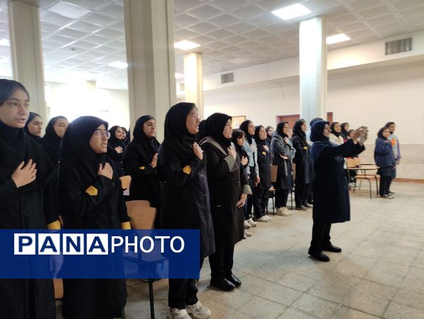 برگزاری المپیاد ورزشی در دبیرستان فرزانگان استعداد درخشان شهرستان ملارد