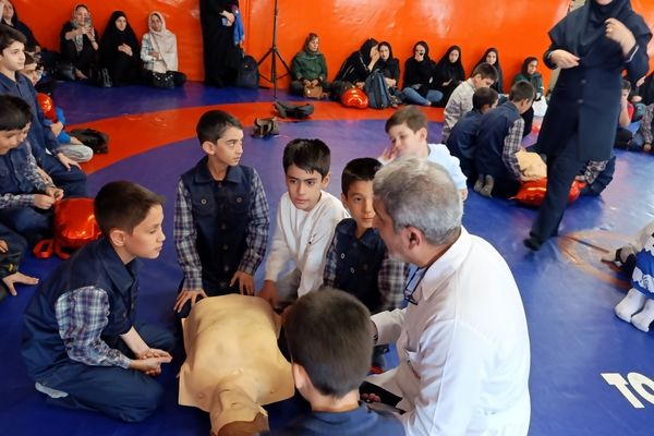 جشنواره آموزشی نبض زندگی در ناحیه ۷ آموزش و پرورش مشهد مقدس