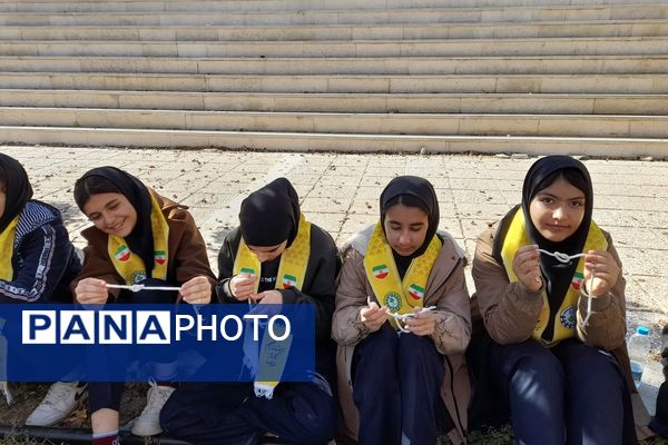 دهمین روز از اردوهای تشکیلاتی مهارتی دانش‌آموزان پیشتاز ناحیه 3 شیراز