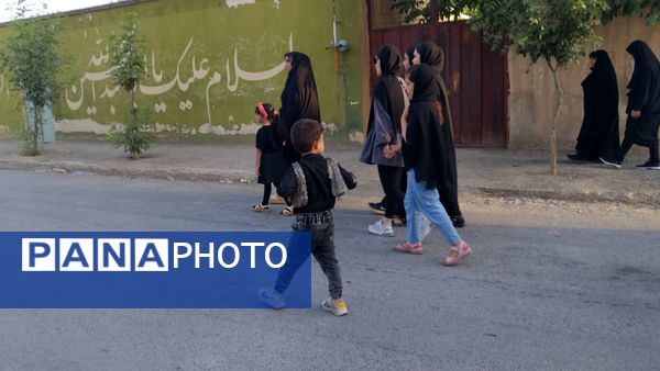 هیات‌ عزاداری‌ در شهر وردنجان‌‌ 