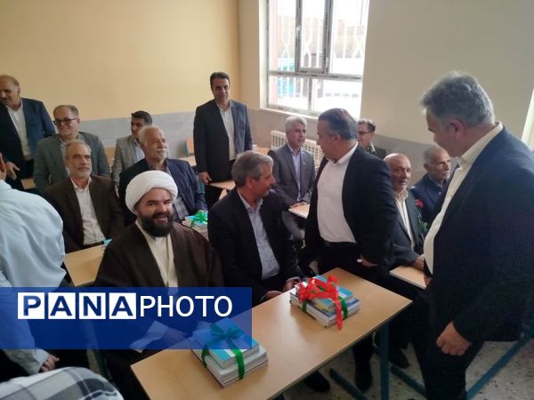  افتتاحیه مدرسه ۶ کلاسه نسیم دانایی روستای فدافن