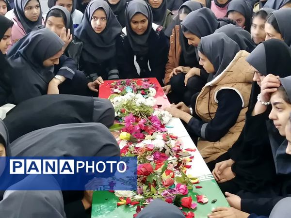 شهید گمنام، میهمان ویژه مدارس شهرستان خاتم شد