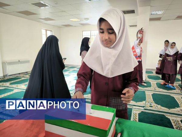 انتخابات شورای دانش آموزی در دبستان دخترانه شطیطه ۲