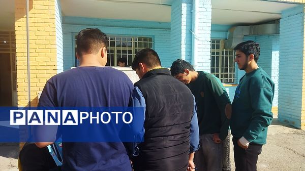 انتخابات شورای دانش آموزی در دبیرستان شاهد ابوذر غفاری نیشابور 