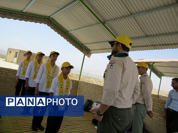 برگزاری پیش اردوی پسران در اردوگاه شهید چمران بجنورد