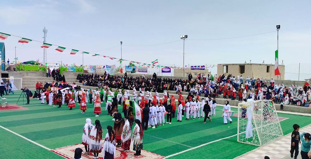 برگزاری جشنواره فرهنگی ورزشی دختران آفتاب ایران(دآا) در شهرستان مرزی کلات