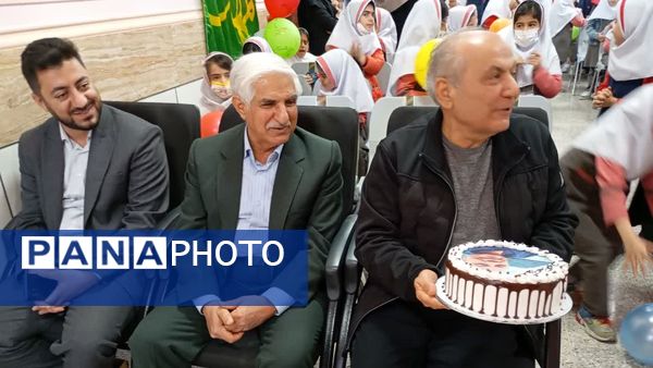 قدردانی از خیر مدرسه ساز در روز میلاد حضرت علی(ع)