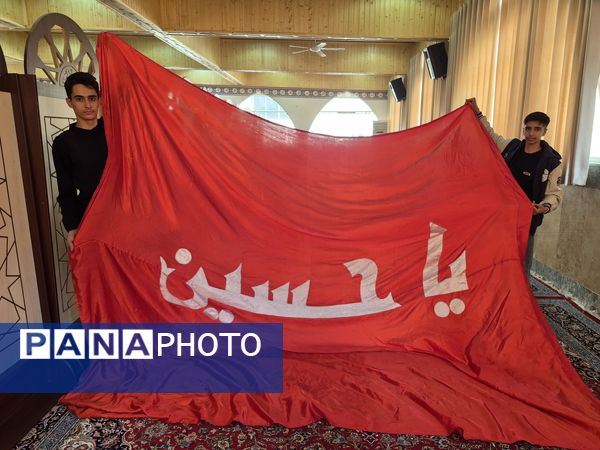 مدرسه شهید رجایی در عزای فاطمه(س) نوای سینه‌زنی سرداد