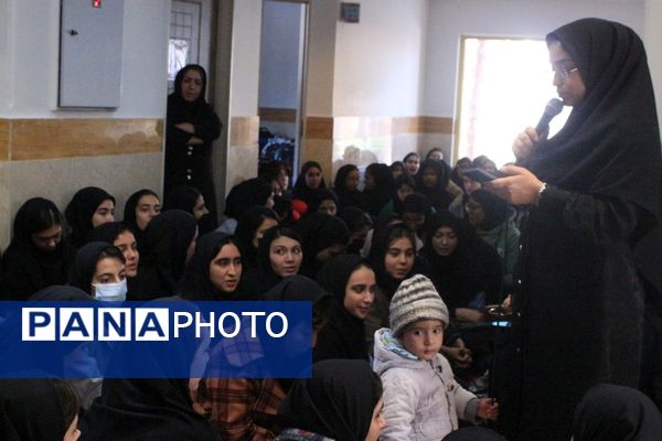 آوای غریب مهتاب؛ مرثیه‌ای برای بضعه الرسول در دبیرستان‌ولایت بهارستان‌دو