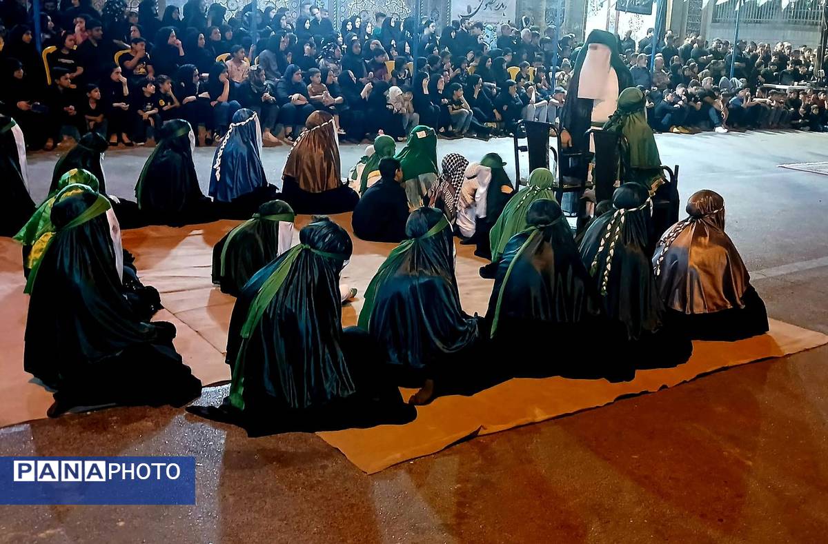 تعزیه‌خوانی در مسجد الهادی اهواز