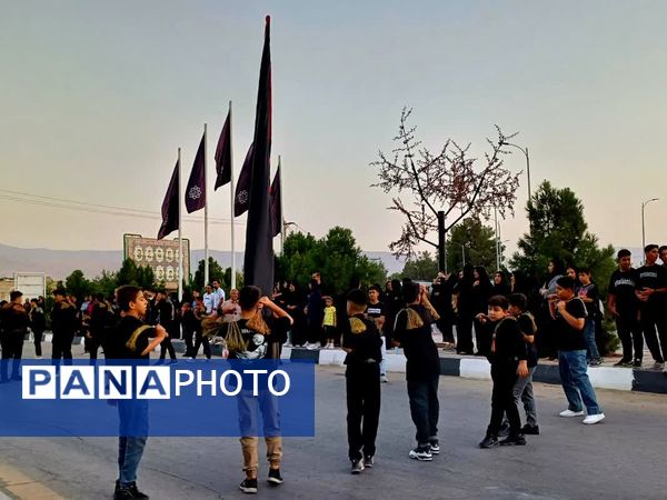عزاداری جوانان در روز  رحلت نبی اکرم اسلام و امام حسن مجتبی (ع)