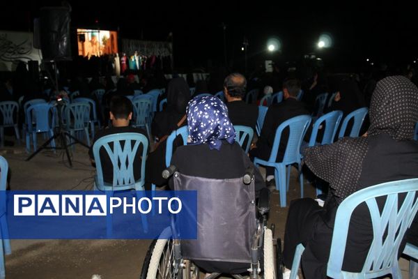 تئاتر دلدادگی در سلسله الذهب نیشابور در شب تاسوعای حسینی 