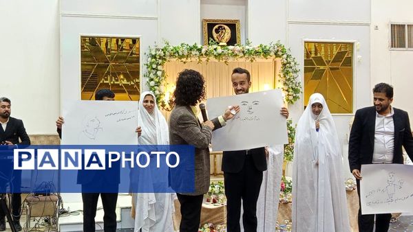  مراسم ازدواج آسان در شهرستان مه ولات 