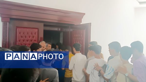 بازدید دانش‌آموزان دبیرستان شاهد ابوذر غفاری نیشابور از افلاک نمای نیشابور