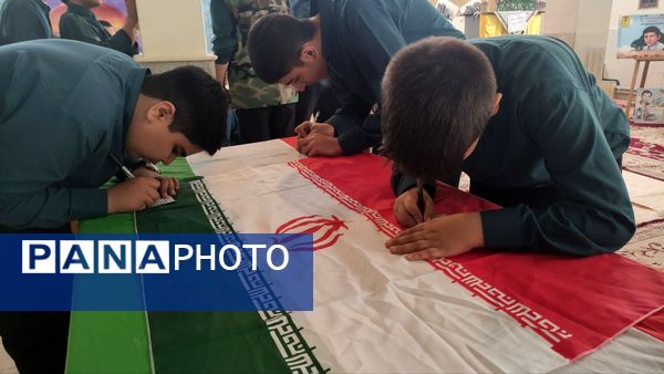 انتخابات شورای دانش‌آموزی در دبیرستان پسرانه امام حسین(ع) کاشمر