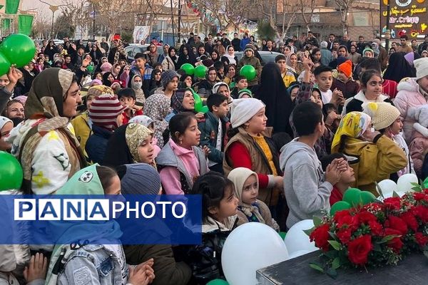 جشن بزرگ میلاد مولود کعبه در شهر قیامدشت ری یک