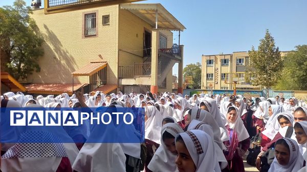 مراسم ولادت امام حسن عسکری(ع) در دبستان شطیطه2