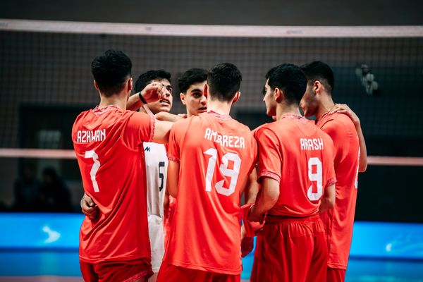 پیروزی تیم والیبال دانش‌آموزی پسران ایران مقابل چین